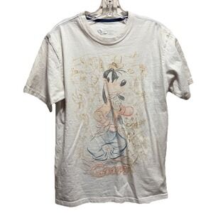 Disney Studio Collection Tshirt Graphic Drawing Goofy Size Medium Comic